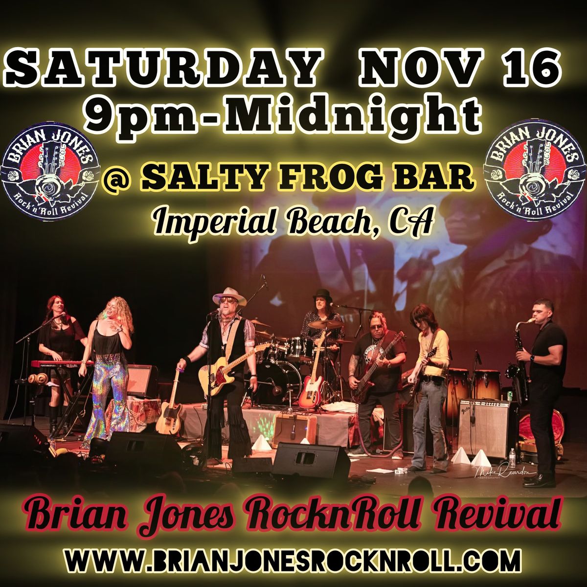 Brian Jones RnR Revival @SALTY FROG BAR, in IB