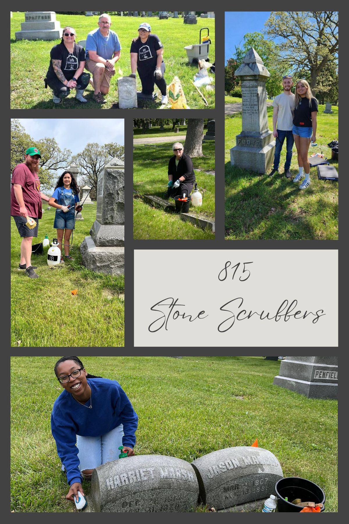 Gravestone Cleaning Honoring Civil War Veterans