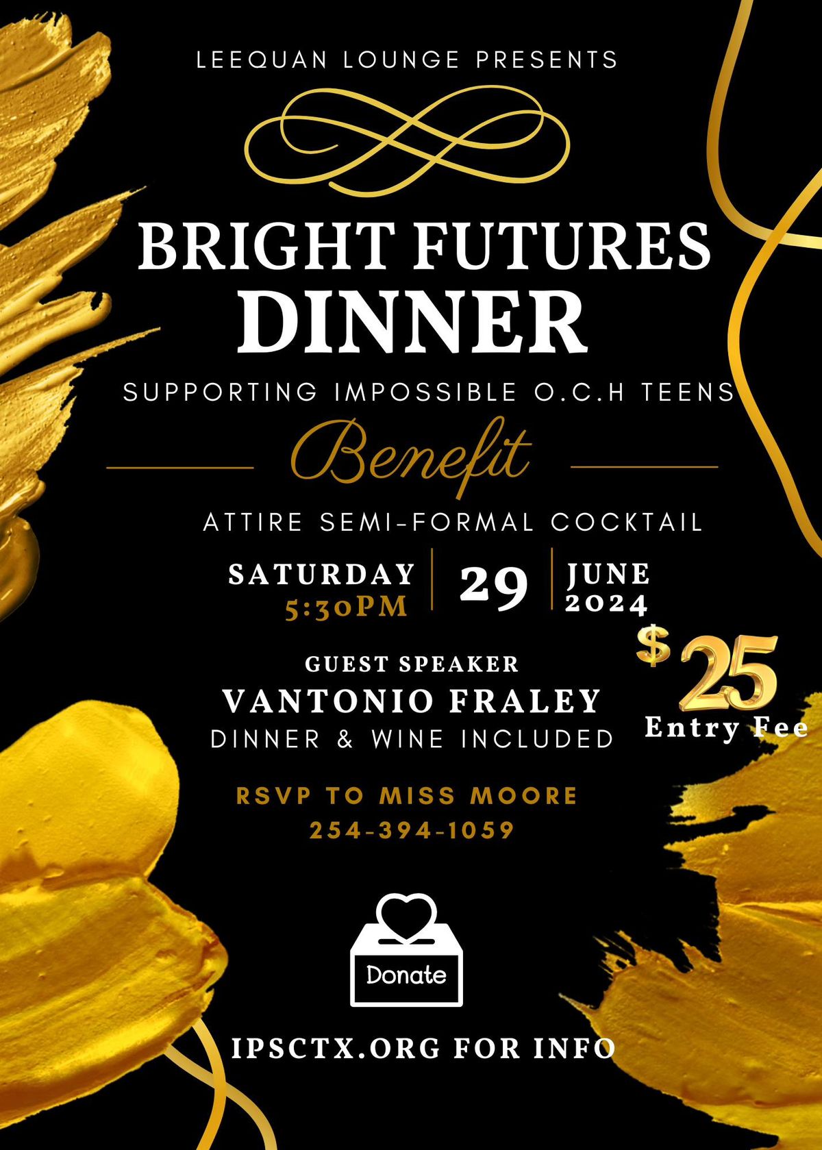 Bright Futures Charity Dinner