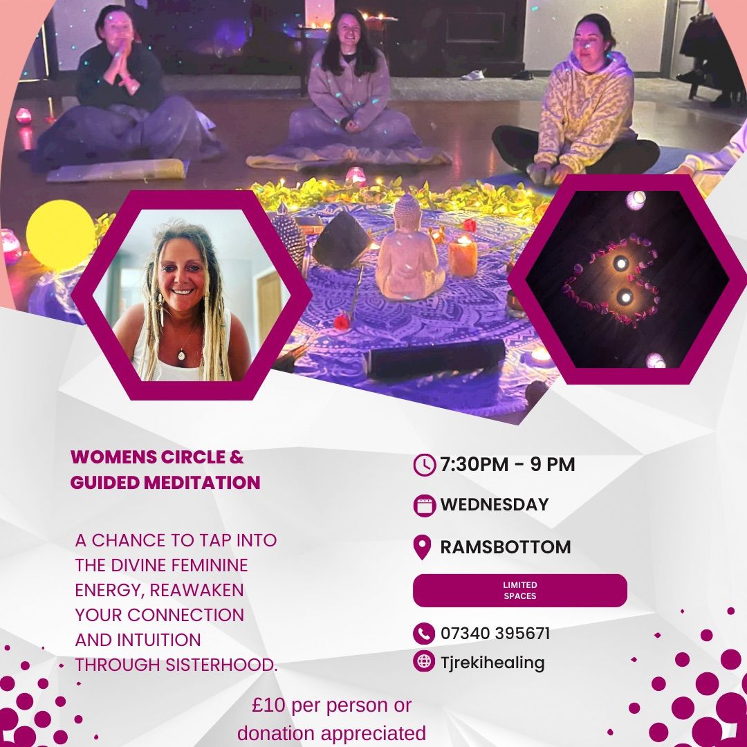 January\u2019s women\u2019s Circle & Meditation including Reiki Healing 