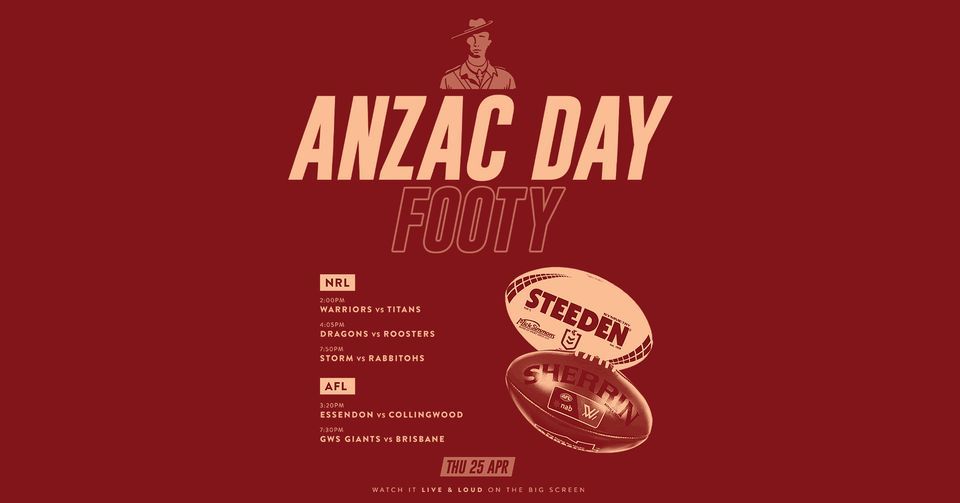 Anzac Day Footy 2024, 19 Noosa Dve, Noosa Heads, QLD, Australia