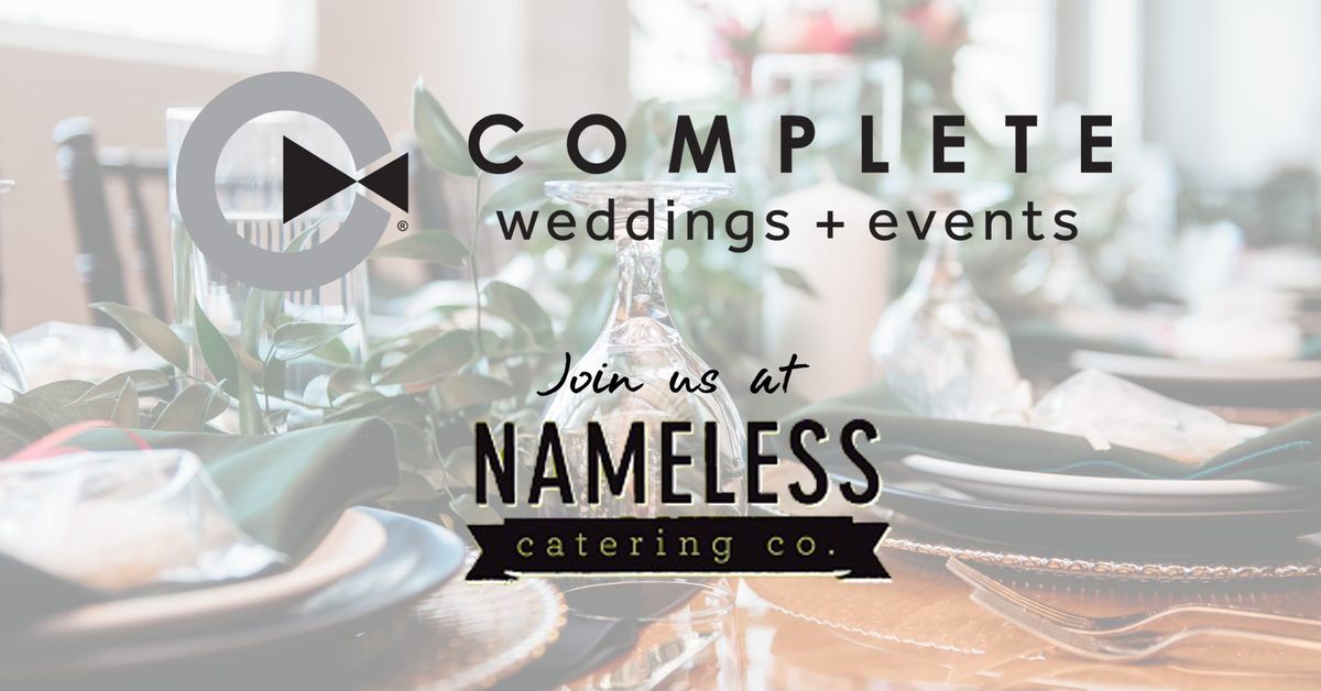 Complete Weddings + Events at Nameless Catering Tasting