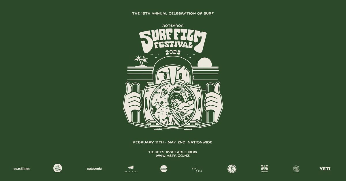 Aotearoa Surf Film Festival 2025 - WH\u0100NGAREI