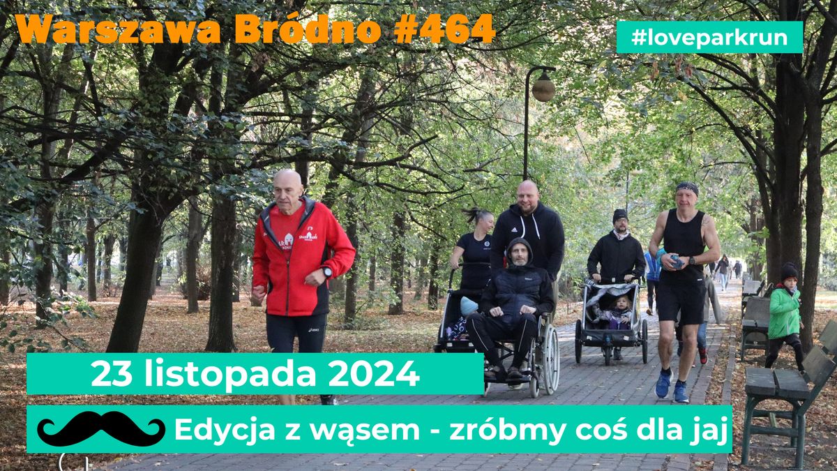 parkrun Warszawa-Br\u00f3dno #464 (zr\u00f3bmy co\u015b dla jaj)