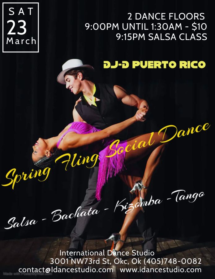 Spring Latin Dance Social!