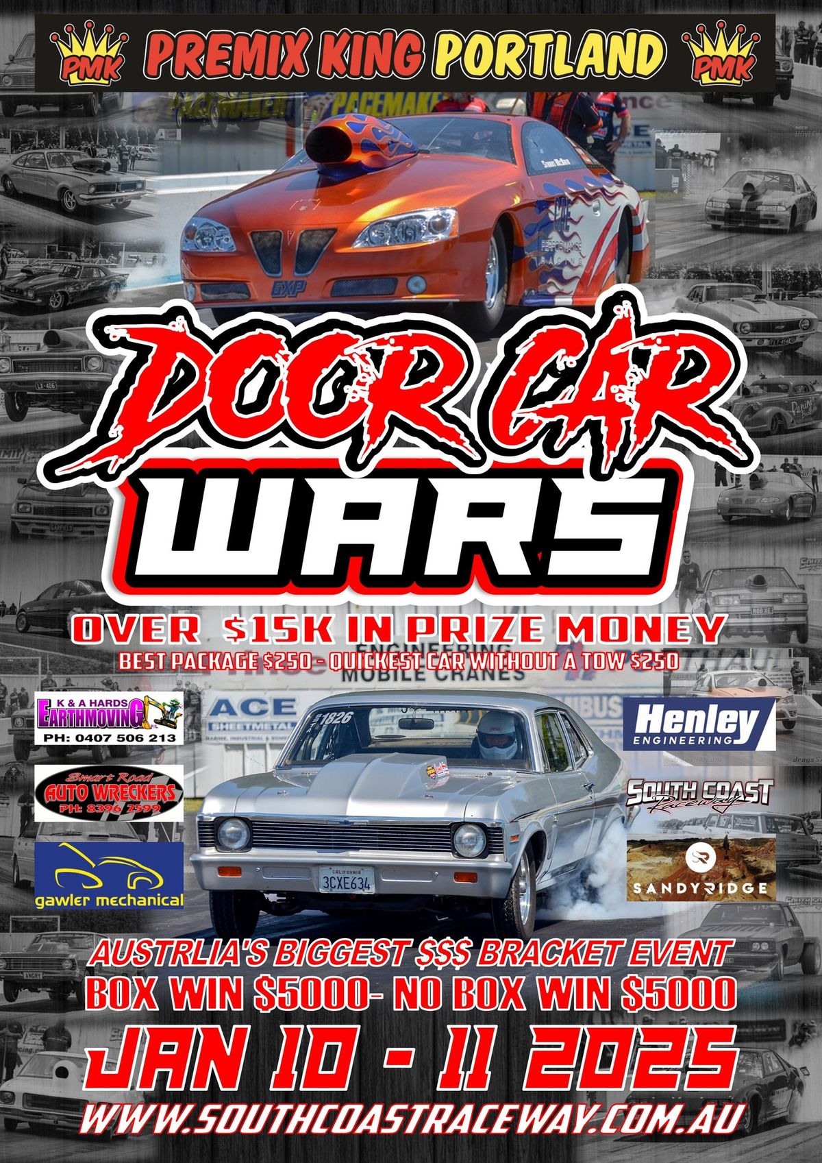 Door Car Wars - Presented by the Premix King Portland