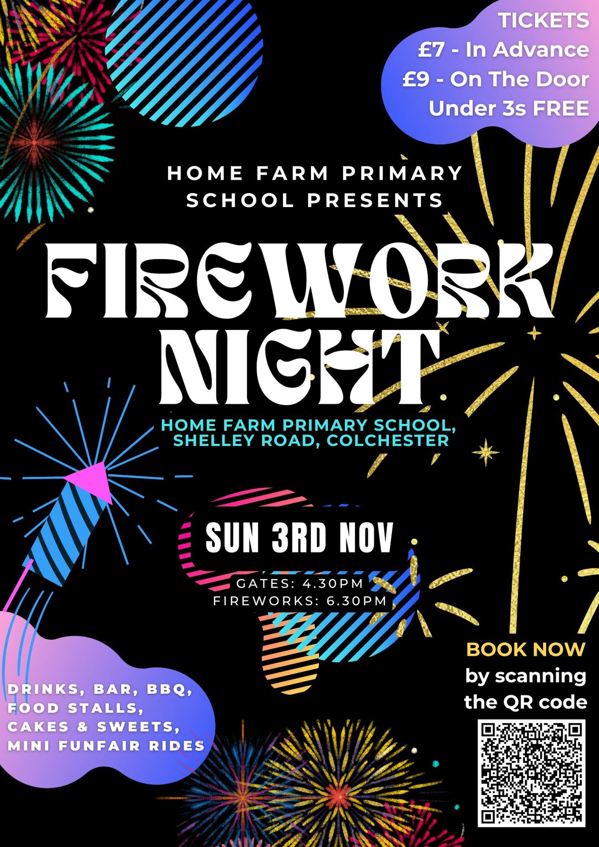 Home Farm School Fireworks Display