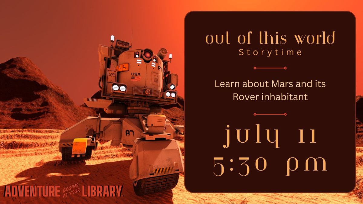 Out of this World Storytime Elementary Summer Program