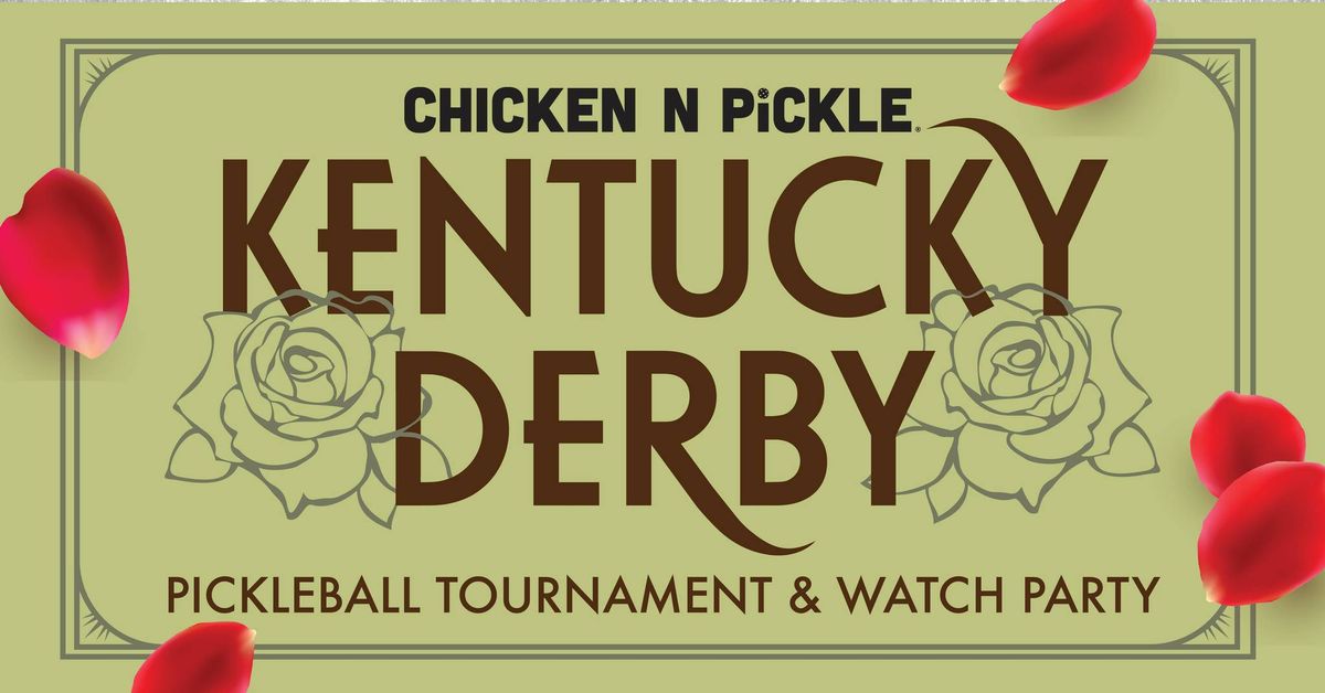 Kentucky Derby Pickleball Tournament & Watch Party