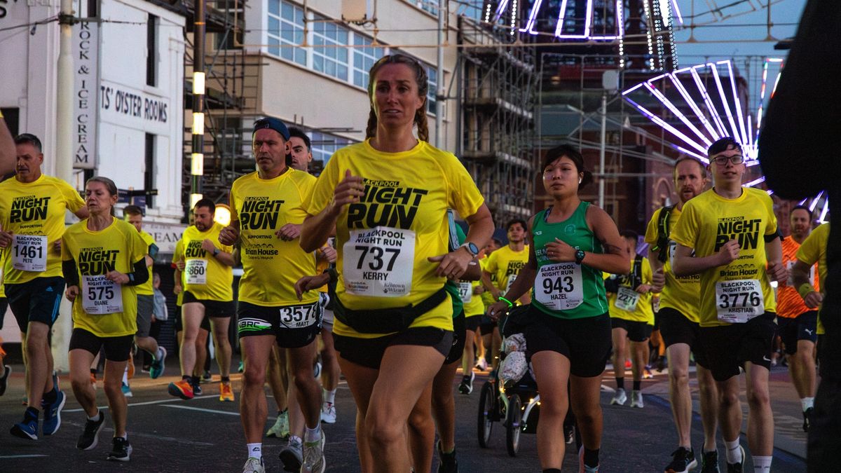 Blackpool Night Run 2025