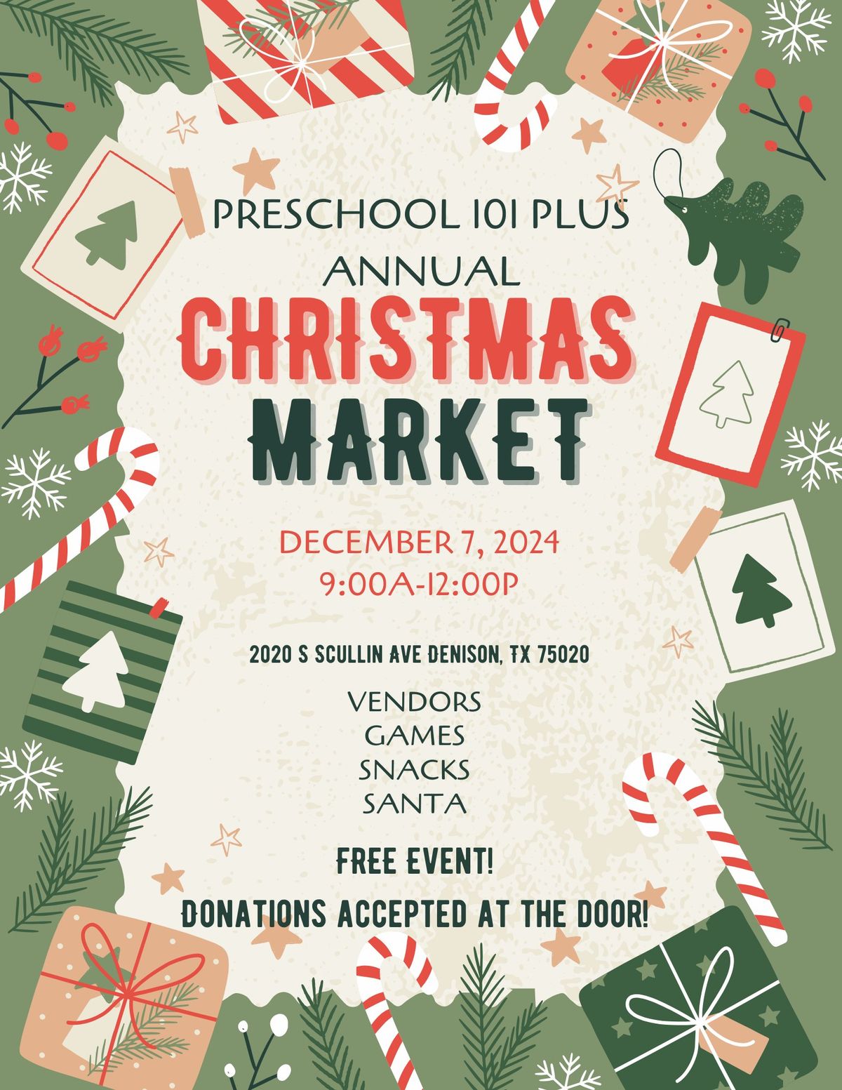 PS101 Plus Annual Christmas Market