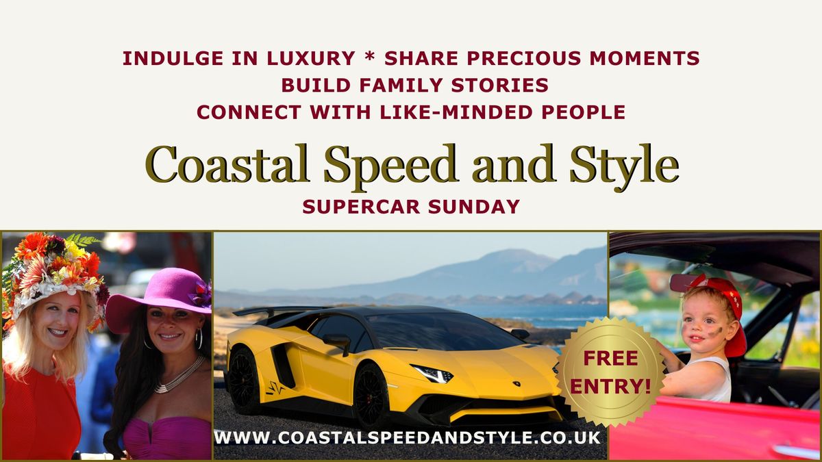 Coastal Speed and Style Supercar Sunday