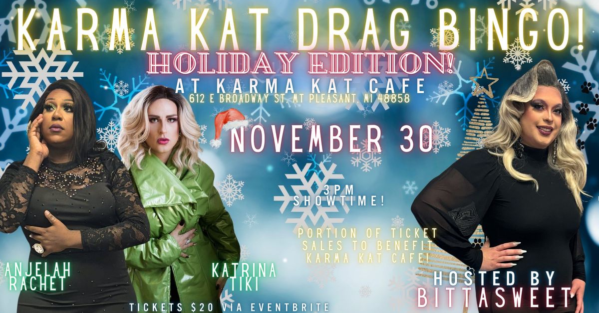 Karma Kat Drag Bingo: Holiday Edition!