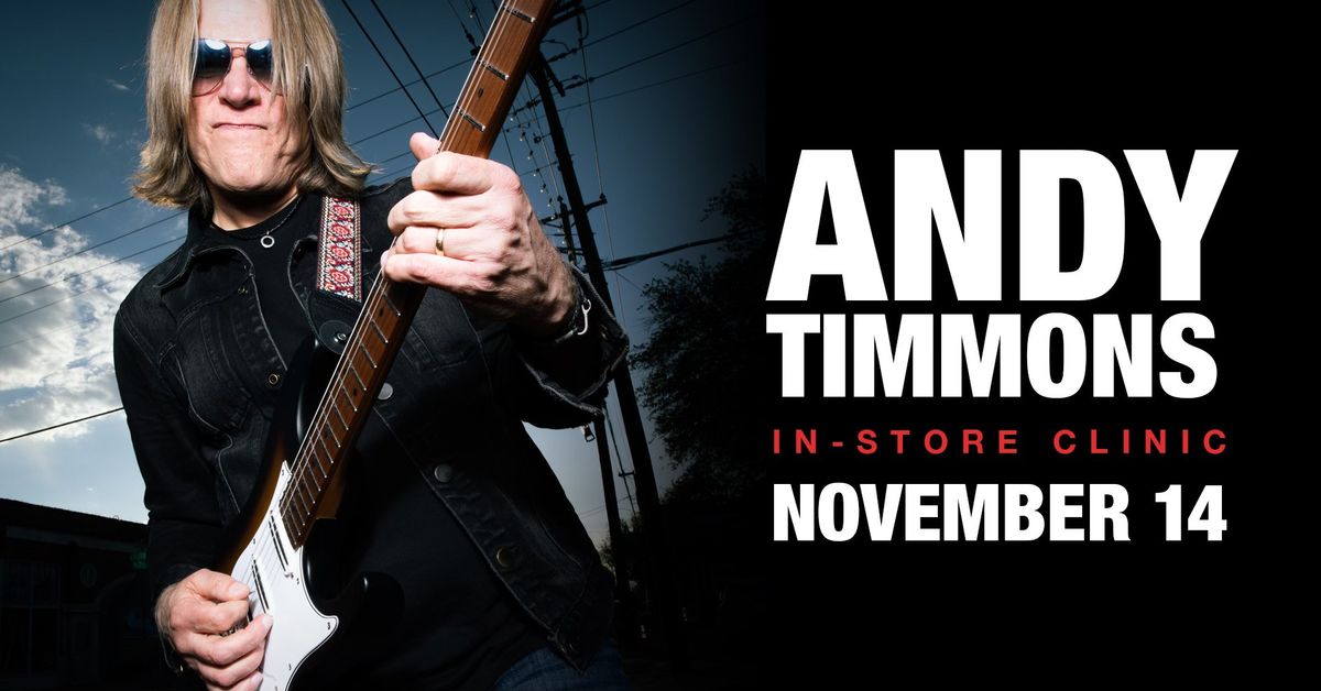 Andy Timmons Guitar Clinic at Music Villa Bozeman