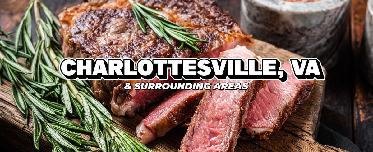 Charlottesville, VA & Surrounding, 20 Ribeyes $40, 40% off Steak, Chicken, Seafood, MEGA SALE!