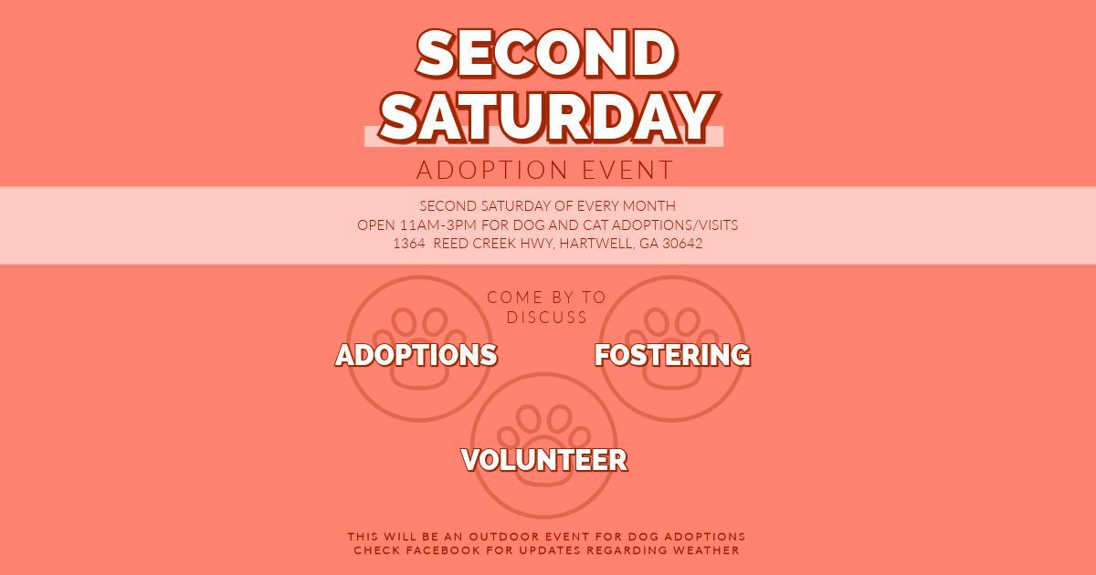 Second Saturday Adoption Event!