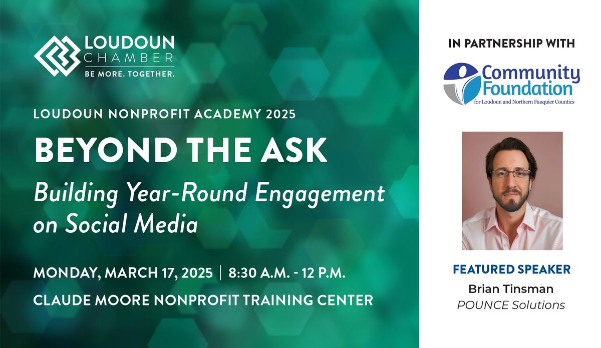 Nonprofit Workshop: Beyond the Ask - Building Year-Round Engagement on Social Media