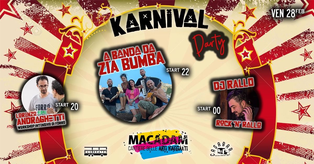 Macadam Karnival Party