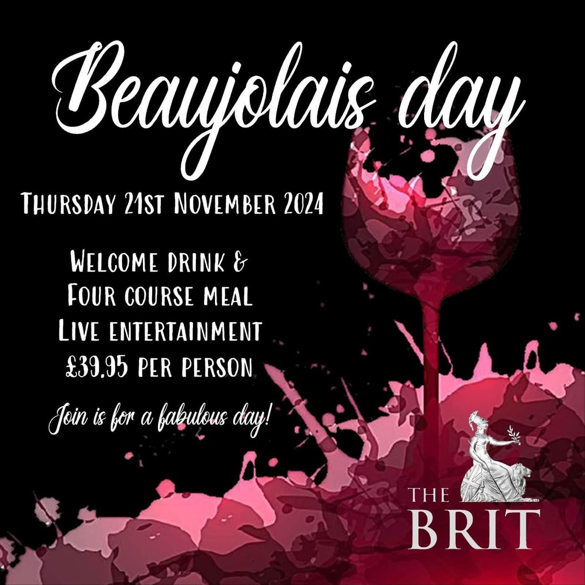 Beaujolais Day at The Brit