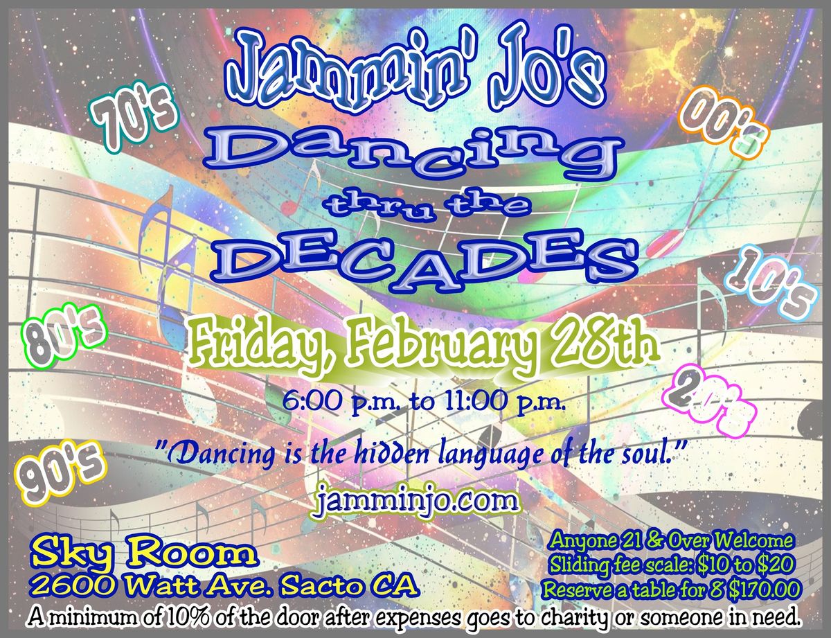 Jammin' Jo's Decade Dance