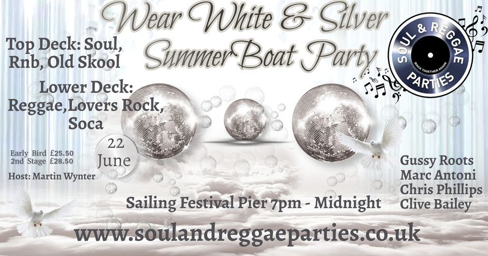 Wear White & Silver Boat Party