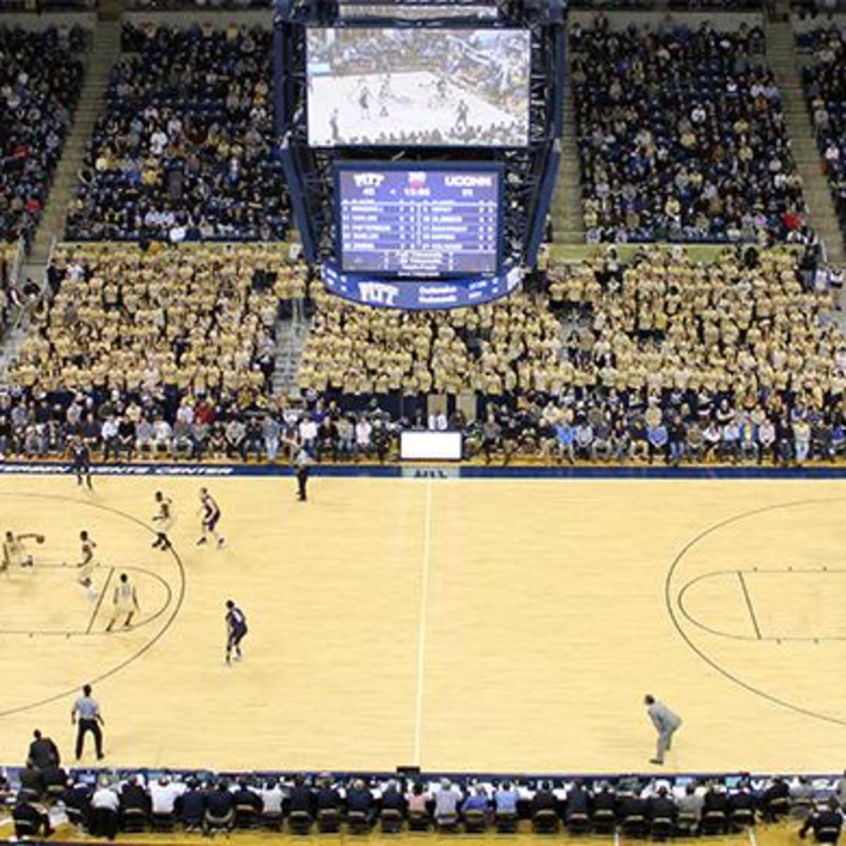 Georgia Tech Yellow Jackets at Pittsburgh Panthers Mens Basketball at Petersen Events Center