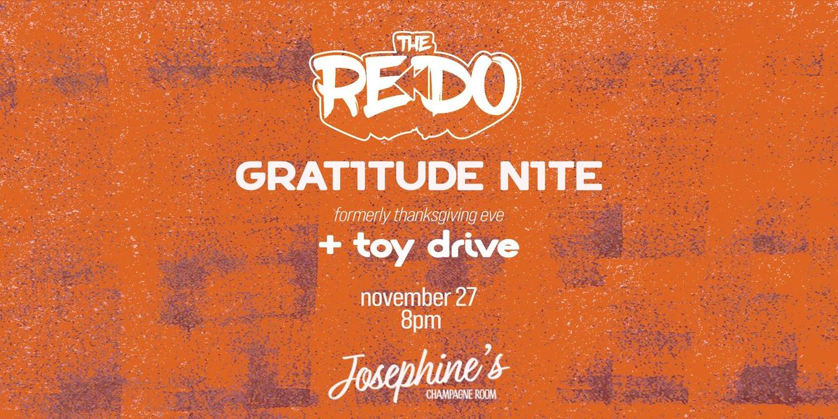 The ReDO: Gratitude Edition 