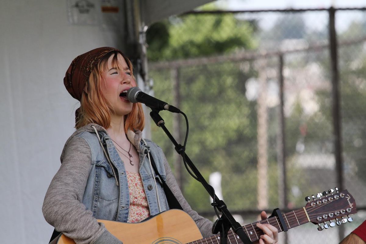 Frankie McCabe at Fletcher Bay Winery in Bainbridge Island, WA