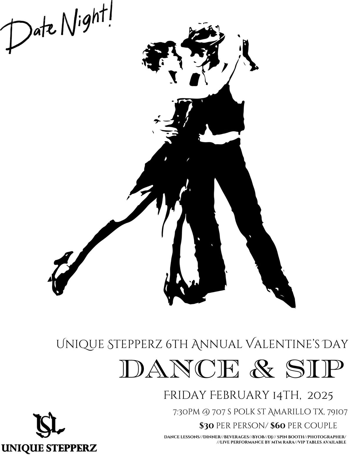 6th Annual Valentine\u2019s Day Dance & Sip