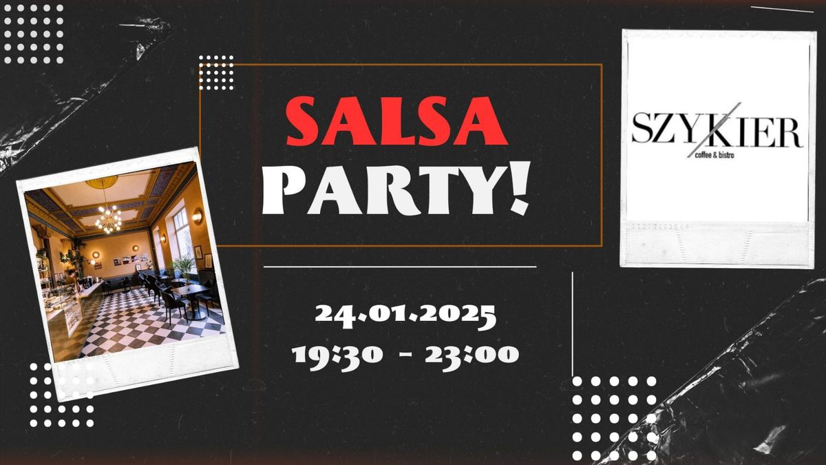 Salsa Social Kawiarnia Szykier 24.01.2025 Pi\u0105tek z Sals\u0105