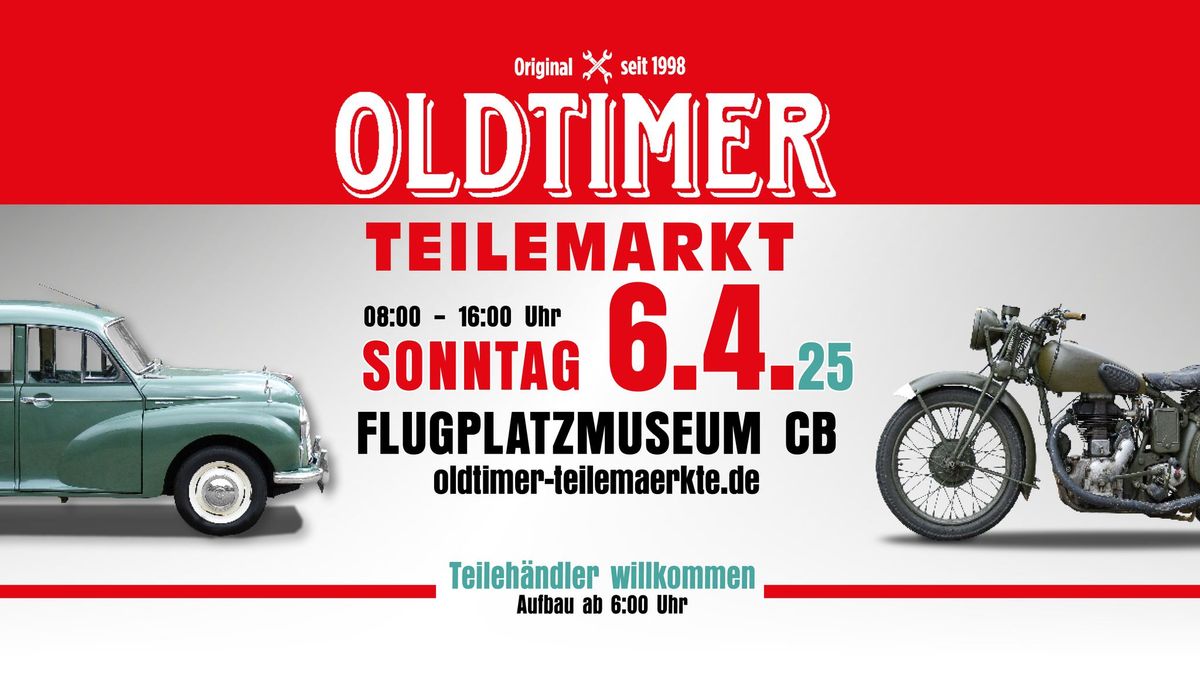 Oldtimer Teilemarkt Cottbus \/ Flugplatzmuseum