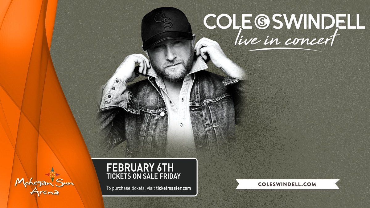 Cole Swindell at Mohegan Sun Arena-CT