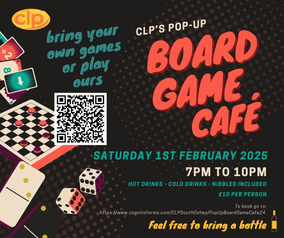 CLP's Boardgame Cafe evening