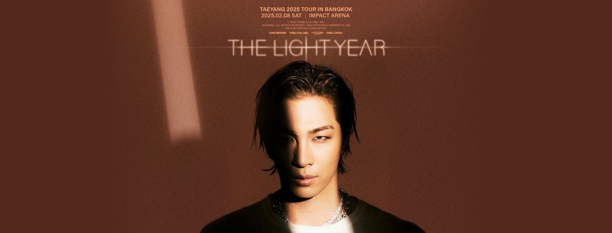 TAEYANG 2025 TOUR [THE LIGHT YEAR] IN BANGKOK