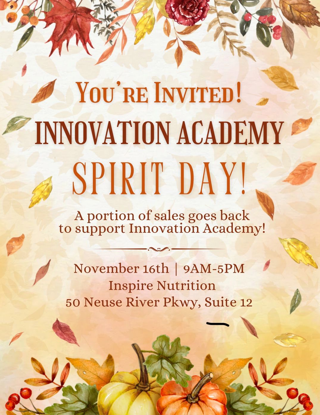 Innovation Academy Spirit Day!\ud83e\udd73