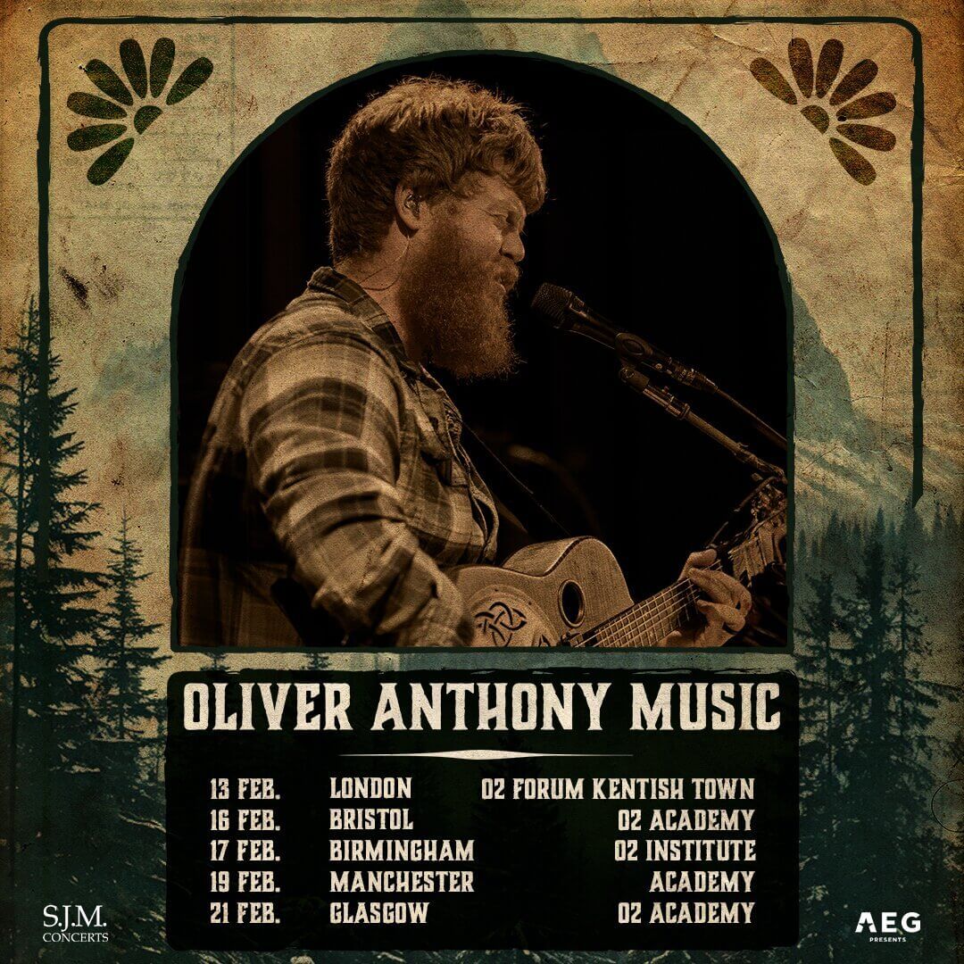 Oliver Anthony Glasgow Tickets