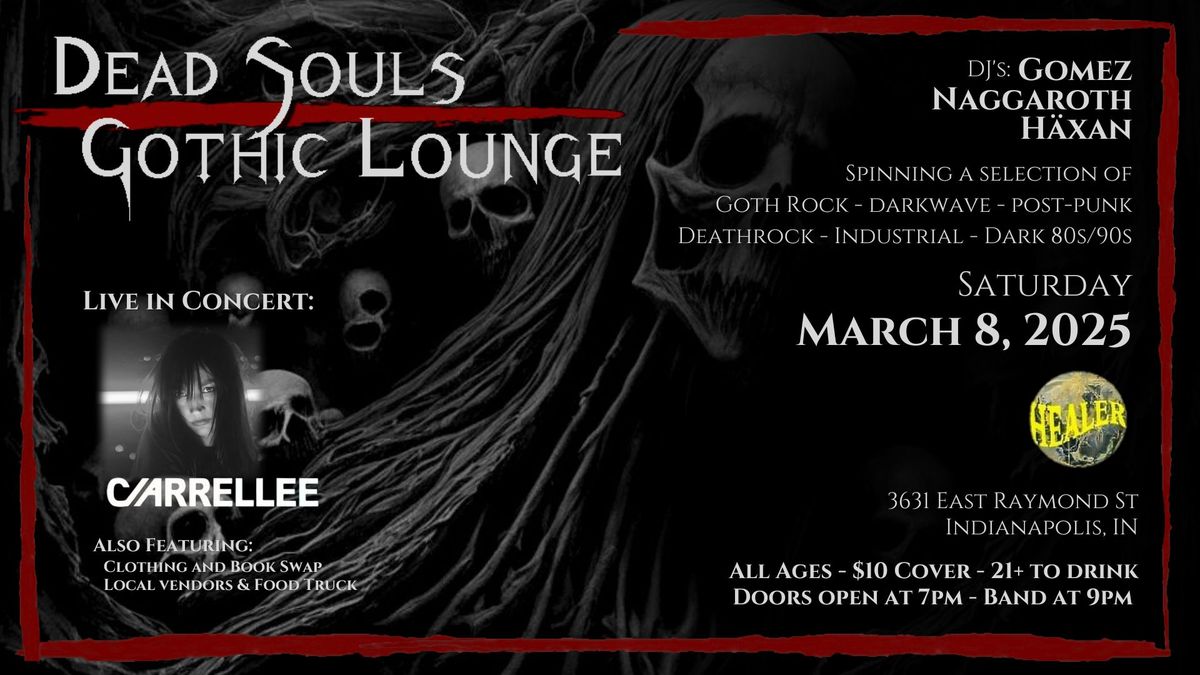 CARRELLEE x H\u00c4XAN x DEAD SOULS GOTHIC LOUNGE 