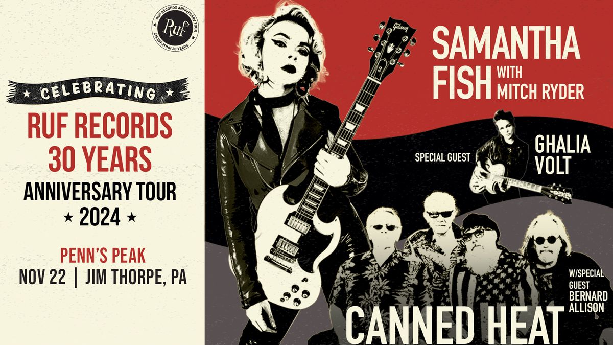 Ruf Records 30th Anniversary Celebration featuring Samantha Fish