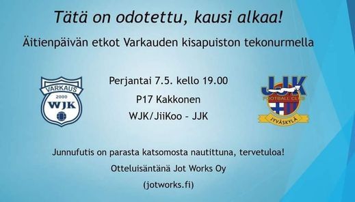 P17 kakkonen WJK / JiiKoo - JJK (Jyväskylä), Keskuskenttä Varkaus, 7 May  2021