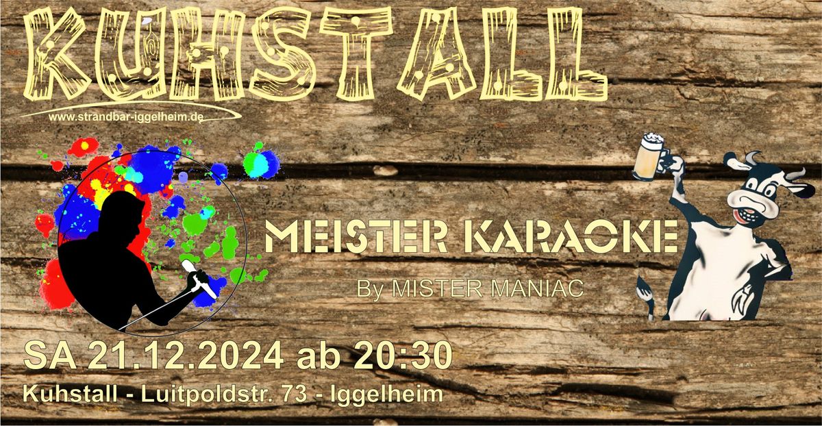 Karaoke im Kuhstall