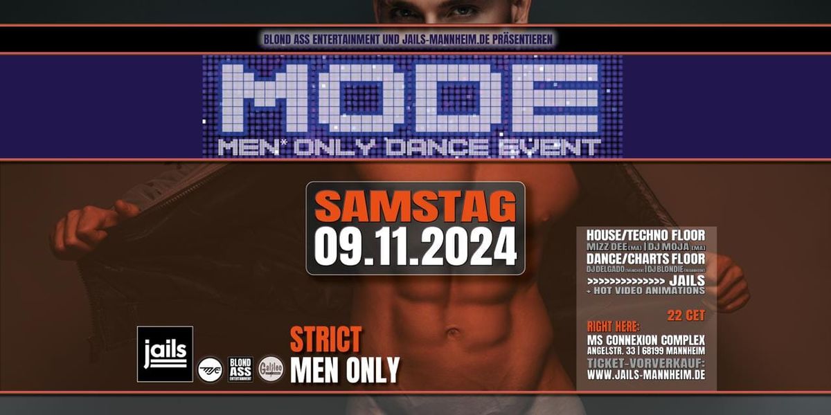 MODE +Men Only Dance Event*