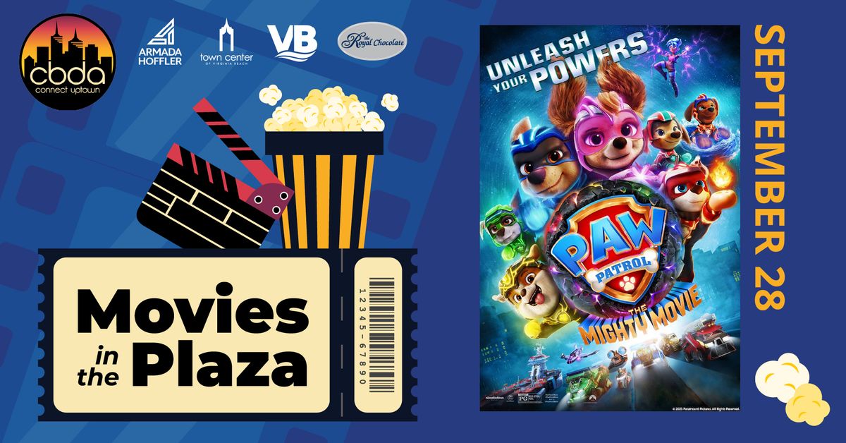 Movies in the Plaza - Paw Patrol