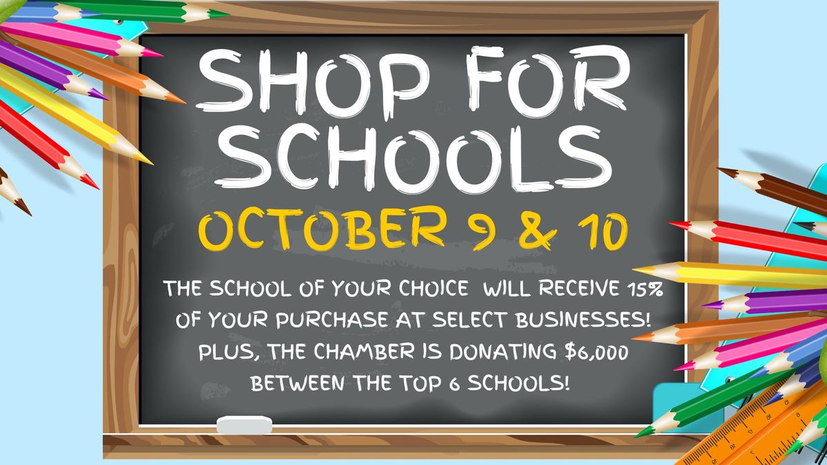 Shop for Schools Fundraiser