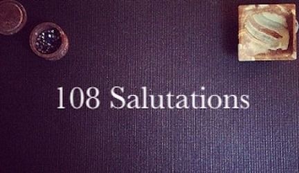 108 Salutations On New Year's Day w\/Malissa