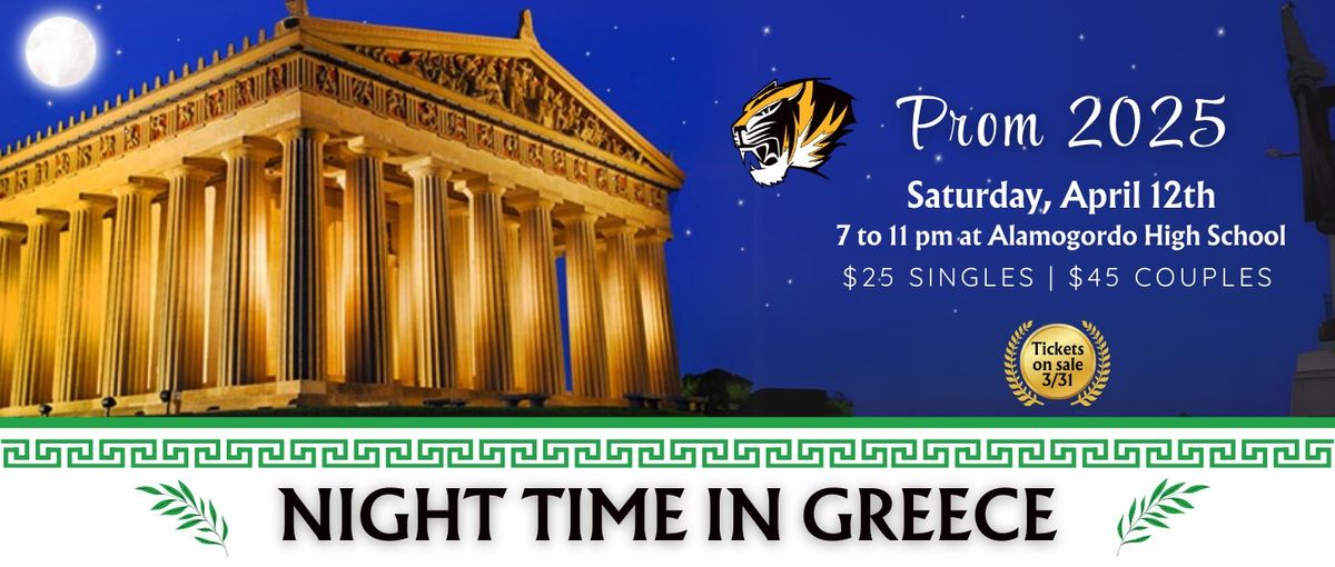 Prom 2025 \u2014 Night Time in Greece 