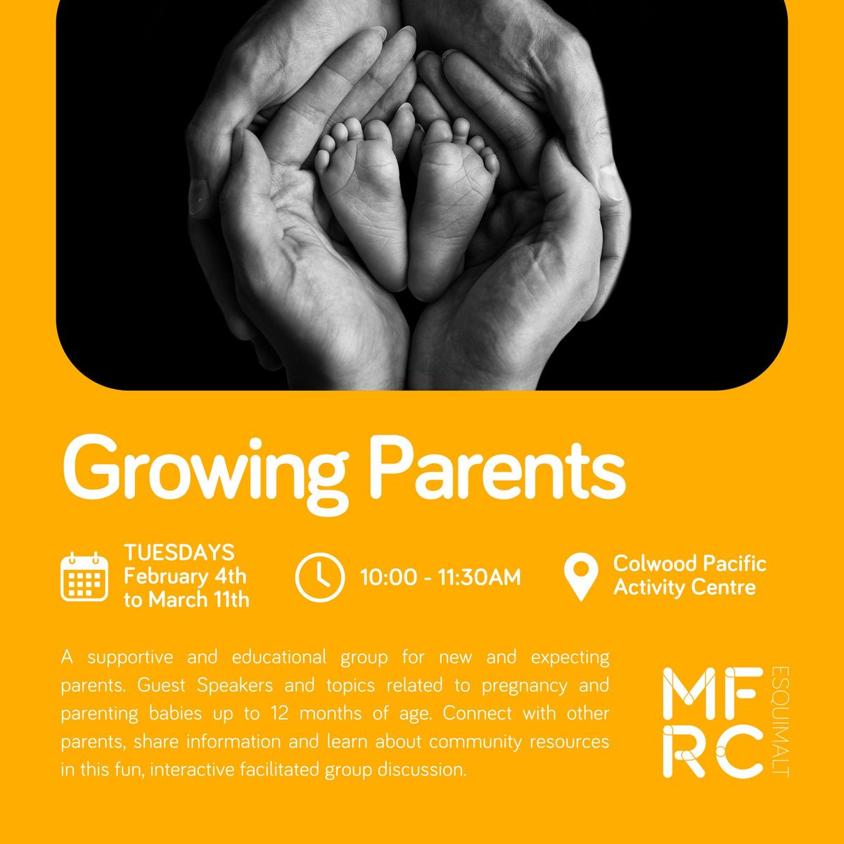 Growing Parents (Tuesdays, February 4- March 11)