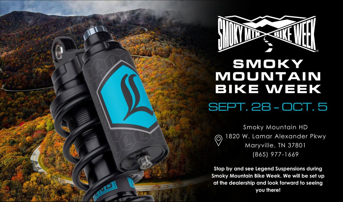 Legend Suspensions at Smoky Mountain Bike Week