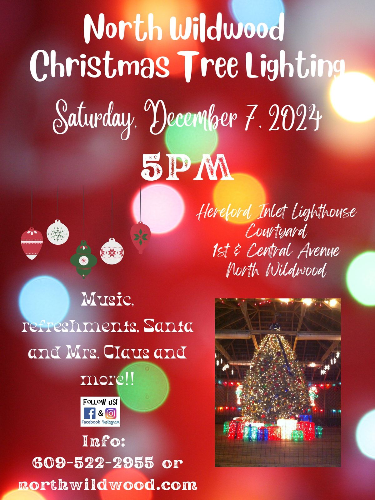 North Wildwood Christmas Tree Lighting Ceremony