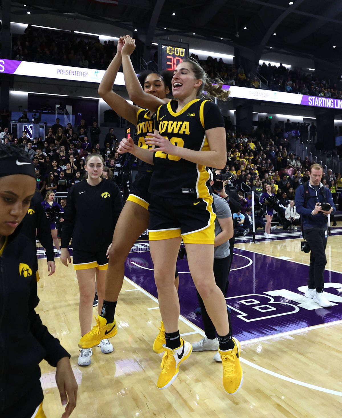 Northwestern Wildcats at Iowa Hawkeyes Womens Basketball