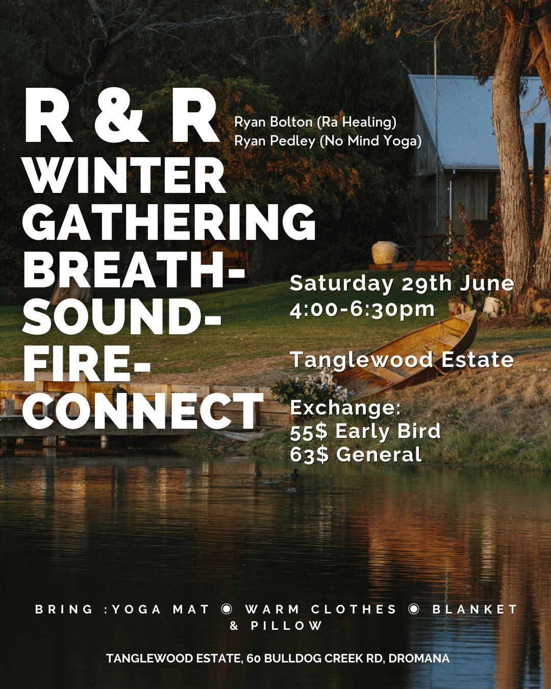 R & R Winter Gathering:  Breath - Sound - Fire -  Connect